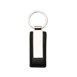 Chaveiro Metal com Couro