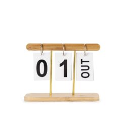 Calendário Permanente Bambu